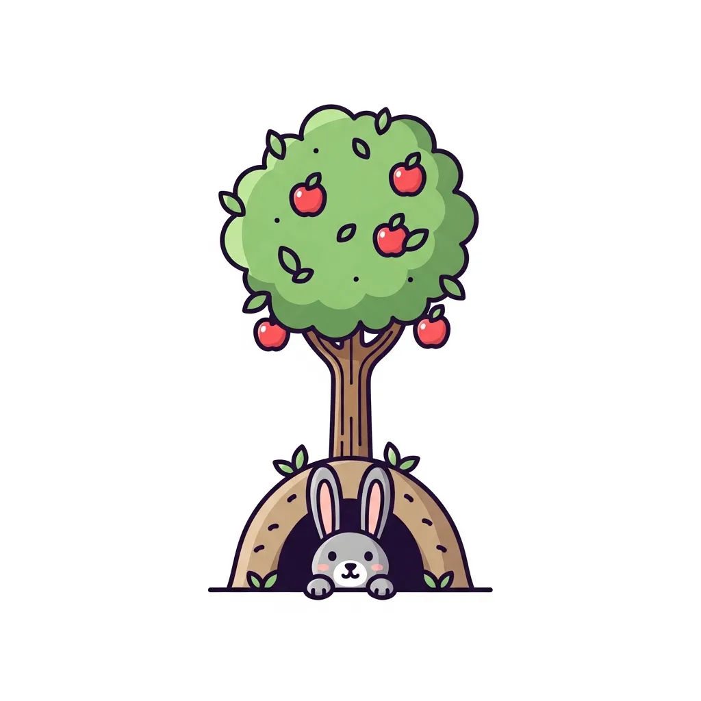 Pluche, le petit lapin gris